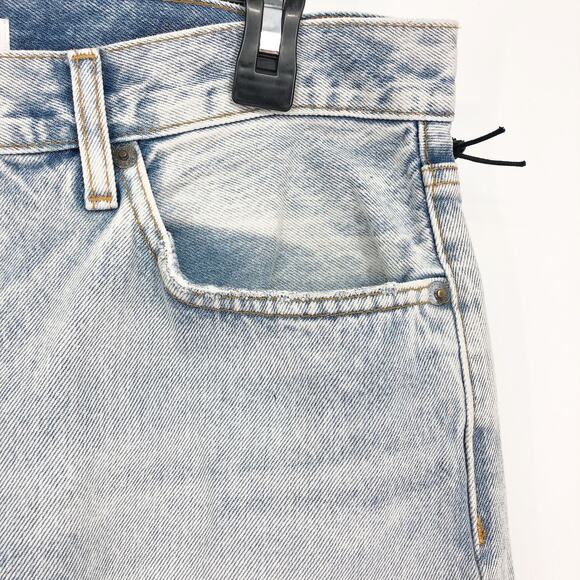 RE/DONE Women's 90's Low Slung Jeans 28 Vintage Playa Light Blue 100% Cotton NWT - Picture 6 of 13